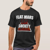 Flat Mars Society T-Shirt (Vorderseite)