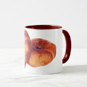 Flat-Nectarine-Tasse Tasse (VorderseiteRechts)
