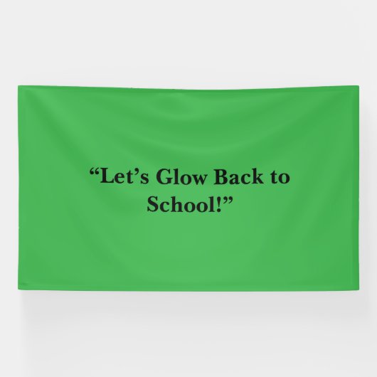 Flat Neon Green Background – School Texture Banner (Horizontal)