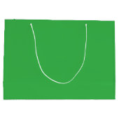 Flat Neon Green Background – School Texture Große Geschenktüte (Rückseite)