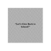 Flat Neon Green Background – School Texture Gummistempel (Prägung)