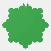 Flat Neon Green Background – School Texture Ornament Karte (Rückseite)