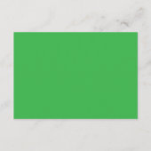 Flat Neon Green Background - Schultextur Begleitkarte (Rückseite)