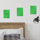 Flat Neon Green Background - Schultextur Bilderwand Sets (Schlafzimmer)