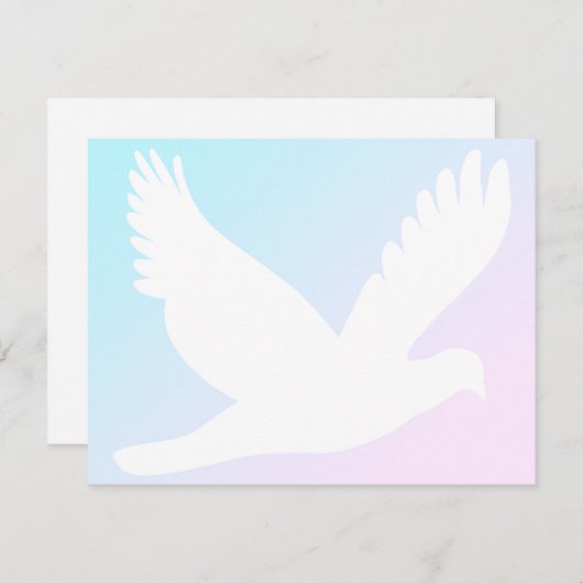 Flat Note Card Mitteilungskarte (Vorne/Hinten)