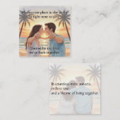 Flat Note Card Mitteilungskarte (Vorne/Hinten)