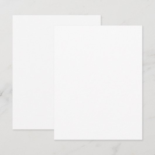 Flat Note Card Mitteilungskarte (Vorne/Hinten)