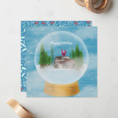 Flat Note Card Mitteilungskarte (Vorderseite/Rückseite Beispiel)