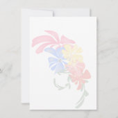 flat  Note Cards Mitteilungskarte (Rückseite)