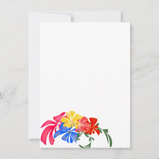 flat  Note Cards Mitteilungskarte (Vorderseite)