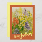 Flat-Note-Karte denken Dankeskarte (Vorne/Hinten)