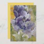 Flat-Note-Karte denken Dankeskarte (Vorne/Hinten)