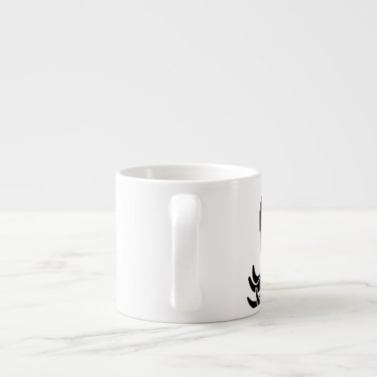 Flat Octopus Espressotasse (Rückseite)