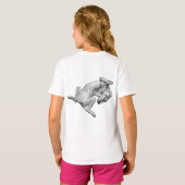 Flat-Out Fabulous – Relaxed Dog Graphic Tee (Schwarz voll)