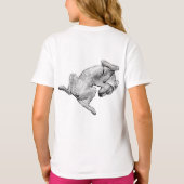 Flat-Out Fabulous – Relaxed Dog Graphic Tee (Rückseite)