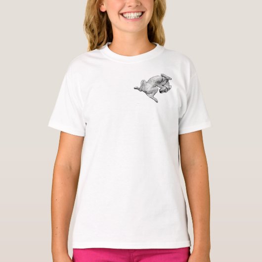 Flat-Out Fabulous – Relaxed Dog Graphic Tee (Vorderseite)