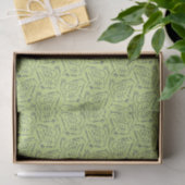 Flat Pack Skeleton - Zombie Green Seidenpapier (Geschenk)