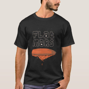 Flat planet Mars's lustige Pullover Hoodie