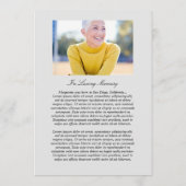 Flat Program für klassische Fotos Programm (Rückseite)