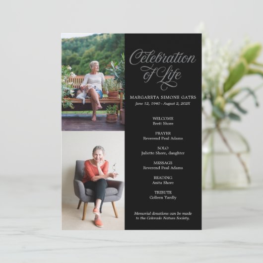 Flat Program für klassische Fotos Programm (Stehend Vorderseite)