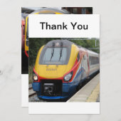 Flat Regional- und Intercity-Zug dank Karte (Vorne/Hinten)