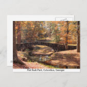 Flat Rock Park Columbus Georgia Post Card Postkarte (Vorne/Hinten)