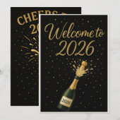 Flat Save The Date Card (Vorne/Hinten)