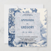 Flat Save The Date Card (Vorderseite)