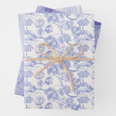 Flat Sheet (Set) von 3 Geschenkpapier Set (Beispiel)