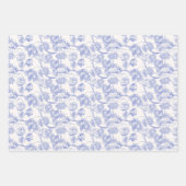 Flat Sheet (Set) von 3 Geschenkpapier Set (Vorderseite)