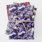 Flat Sheet-Set von 3 Geschenkpapier Set (Beispiel)