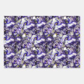 Flat Sheet-Set von 3 Geschenkpapier Set (Vorderseite)