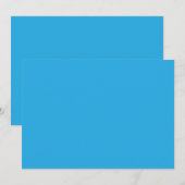 Flat Sky Blue Background for Web & Print Einladung (Vorne/Hinten)