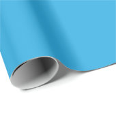 Flat Sky Blue Background for Web & Print Geschenkpapier (Rolleneckpunkt)