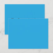 Flat Sky Blue Background für Web & Print Postkarte (Vorne/Hinten)