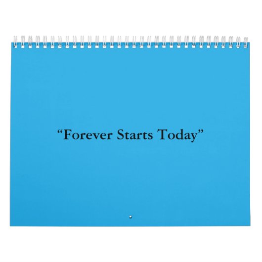 Flat Sky Blue Background – Wedding Texture Kalender (Titelbild)