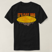 Flat Sun Gift Funny Flat Earth Lover Men Flat Sun T-Shirt (Design vorne)