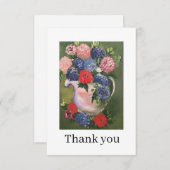 Flat Thank You Card Dankeskarte (Vorne/Hinten)