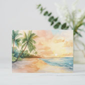 Flat Thank You Card Dankeskarte (Stehend Vorderseite)