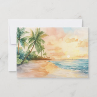 Flat Thank You Card Dankeskarte