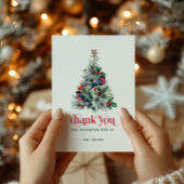 Flat Thank You Card Dankeskarte