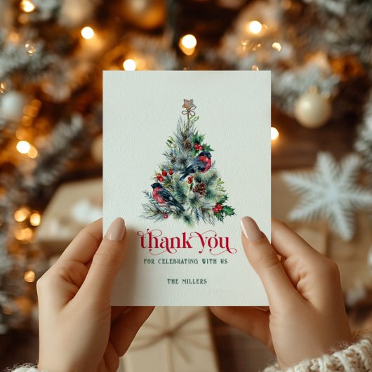 Flat Thank You Card Dankeskarte