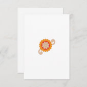 Flat Thank You Card Dankeskarte (Vorne/Hinten)