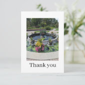 Flat Thank You Card Dankeskarte (Stehend Vorderseite)