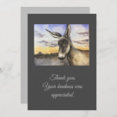 Flat Thank You Card Dankeskarte (Vorne/Hinten)
