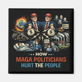 Flat Thank You Card Magnet