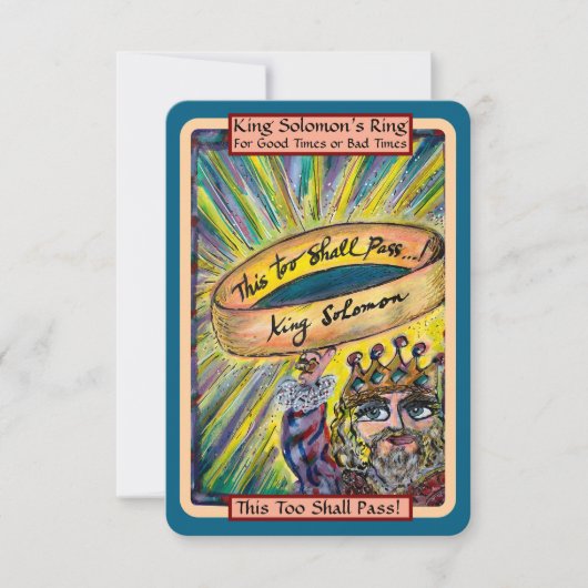 Flat Thank You Note of Encouragement Dankeskarte (Vorderseite)