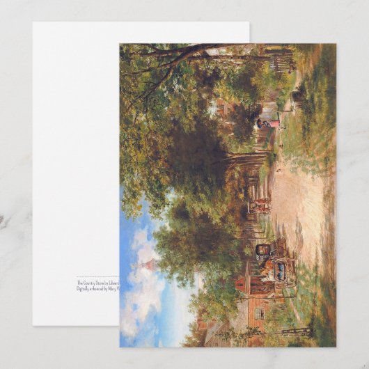 Flat Thanksgiving Card Feiertagskarte (Vorne/Hinten)