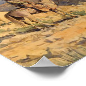 Flat-Top Riders von Edward Borein Poster (Ecke)