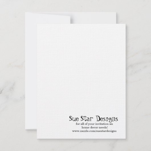 FLAT Vielen Dank Karte Black Spring Time Lady Bug (Rückseite)